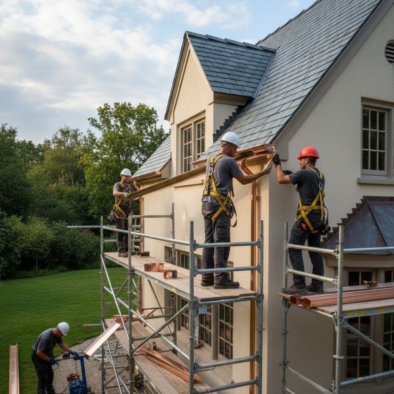 Increase Your Copper Gutters Installation Business with an AI Driven, Targeted Website