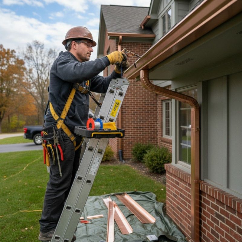 Contact About Copper Gutters Installation