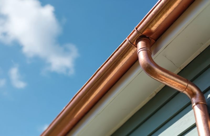 Copper Gutters Installation
