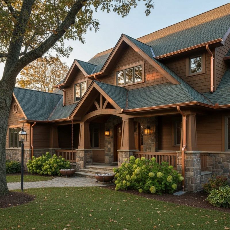 Why Copper Gutters Are A Premium Choice For Residential Homes