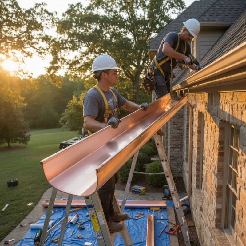 Why Copper Gutters Are A Premium Choice For Residential Homes